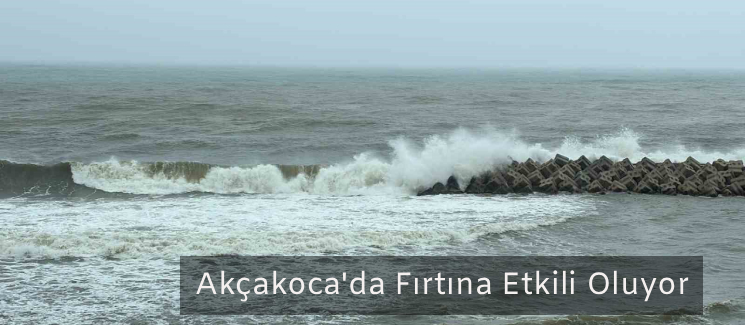 Karadenizde F�rt�na Etkili Oluyor