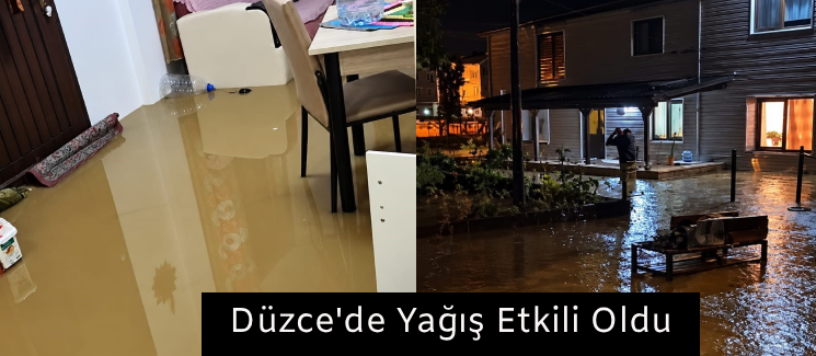 D�zce'de A��r� Ya��� Etkili Oldu