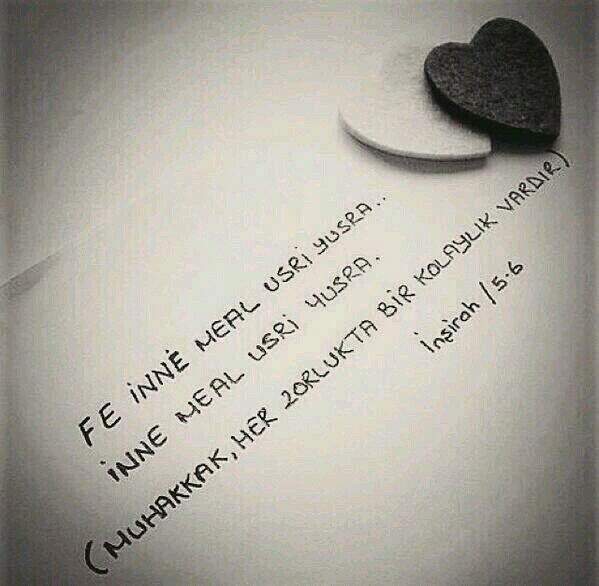 Her Zorluktan Sonra Kolayl�k Vard�r