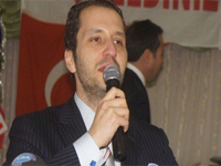 Fatih Erbakan Adayl�k Karar�n� Verdi